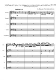 Little fugue in G minor: string orchestra
